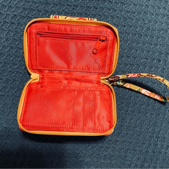 Vera Bradley Yellow Wristlet - Picture 3 of 4